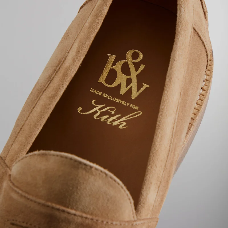 Kith for Blackstock & Weber The Ellis Penny Loafer - Tobacco