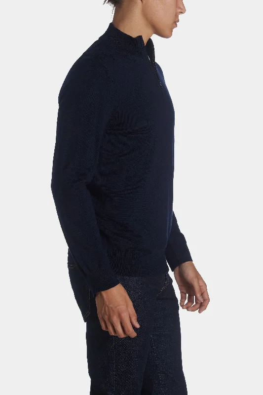 Cashmere Button Neck Jumper