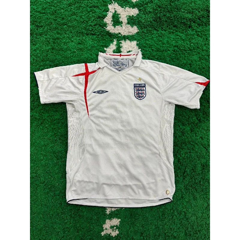 England Home Shirt 2006-2008 L 7/10