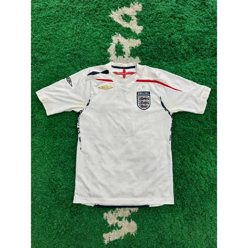 England Home Shirt 2007-2009 S 8/10