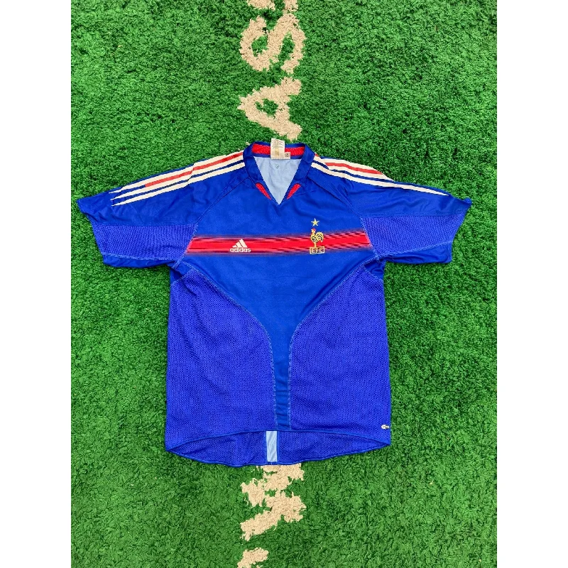 France 2002-04 Home Shirt L 9/10