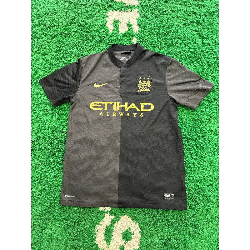 Manchester City 2013-14 Away Football Shirt M 8/10