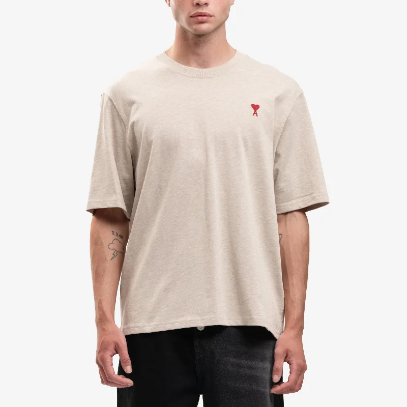 Red Ami de Coeur Beige T-Shirt