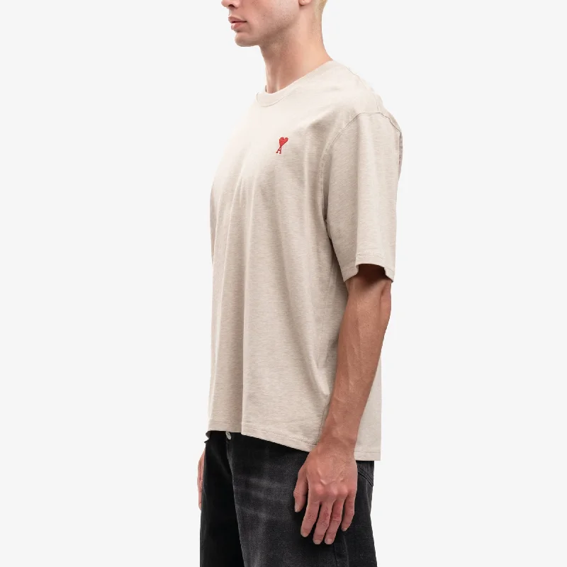 Red Ami de Coeur Beige T-Shirt