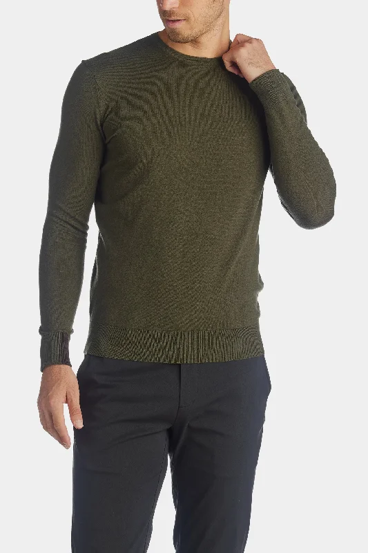 Adam Supima O-neck Knit T-Shirt