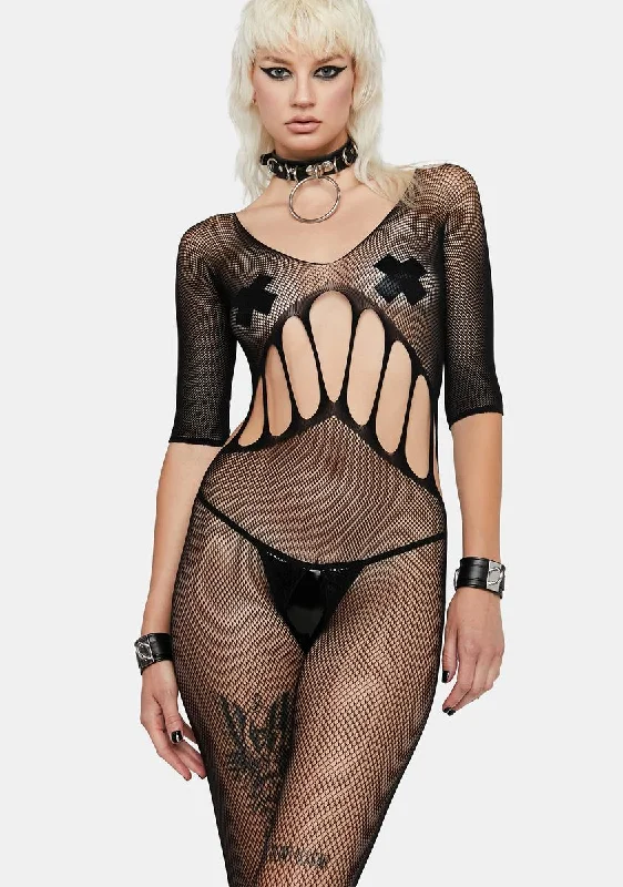 Amplify My Appeal Crotchless Bodystocking