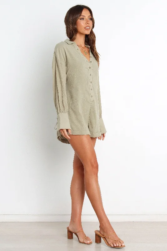 Becky Playsuit - Sage