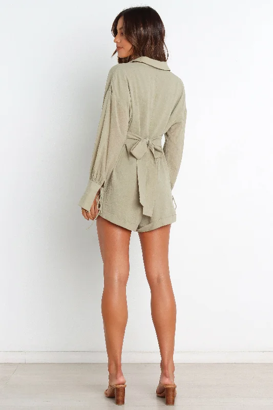 Becky Playsuit - Sage