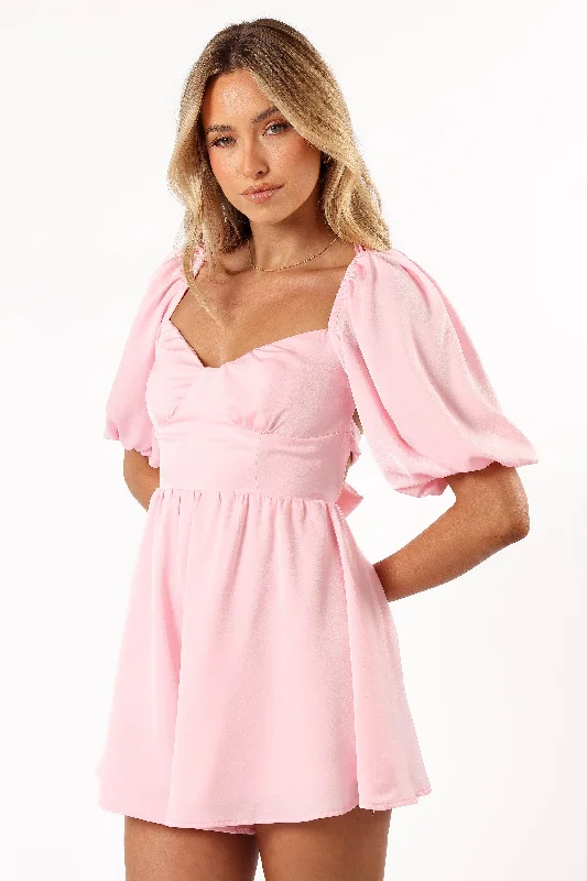 Billie Romper - Pink