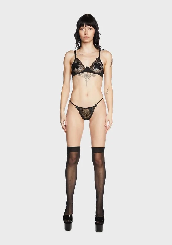 Dark Delicious Delight Lingerie Set