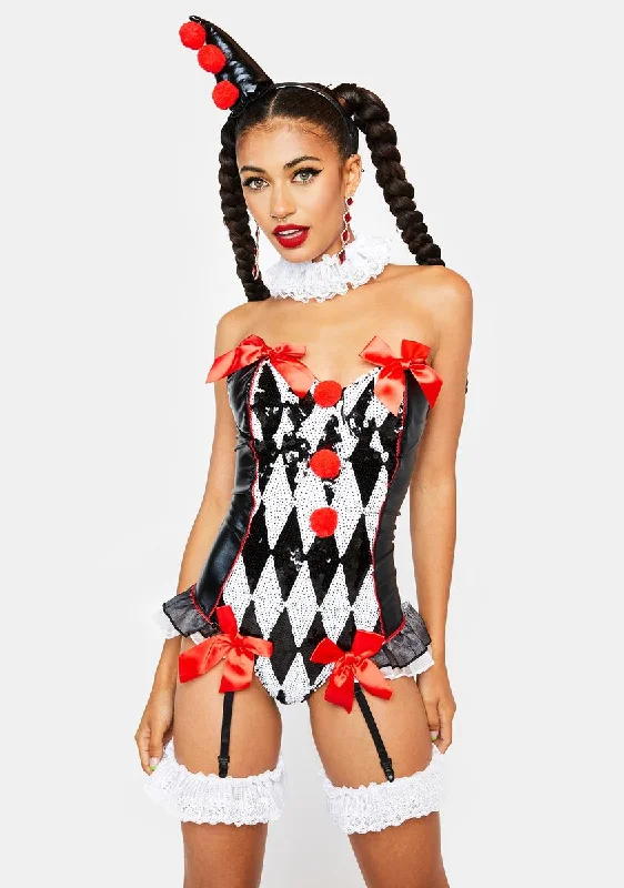 Dark Harlequin Costume Set