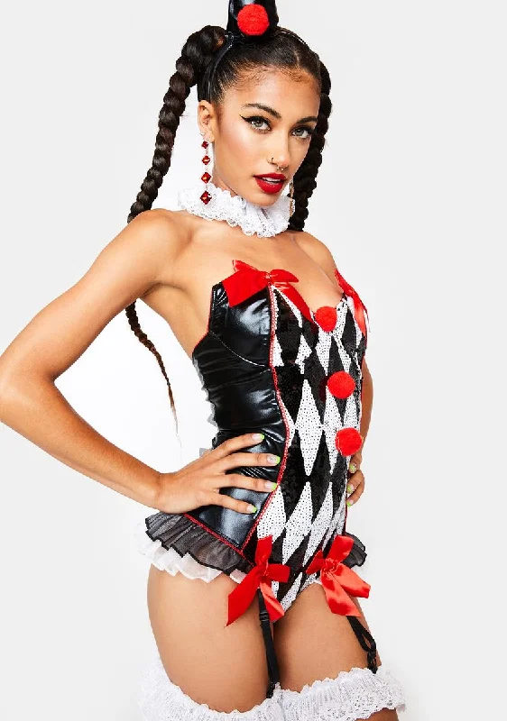 Dark Harlequin Costume Set