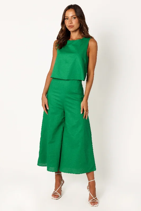 Femme Jumpsuit - Green