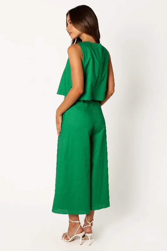 Femme Jumpsuit - Green