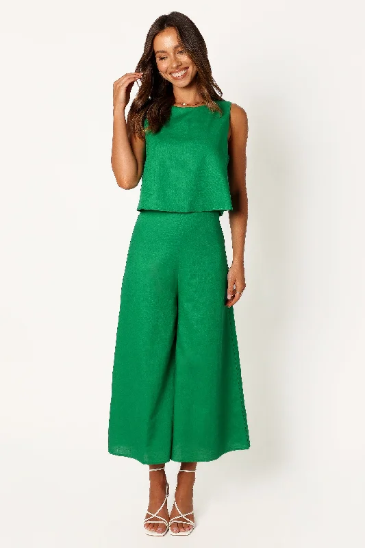 Femme Jumpsuit - Green