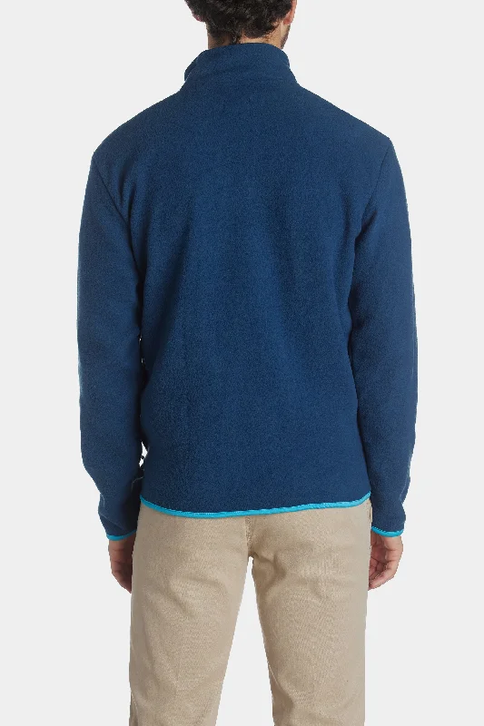 Half Zip Pull-On Sweater