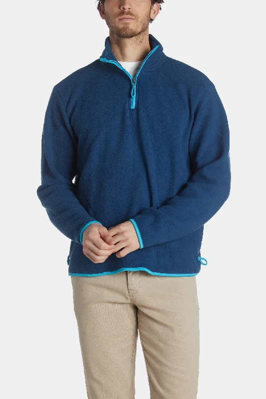 Half Zip Pull-On Sweater