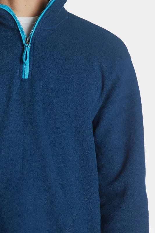 Half Zip Pull-On Sweater