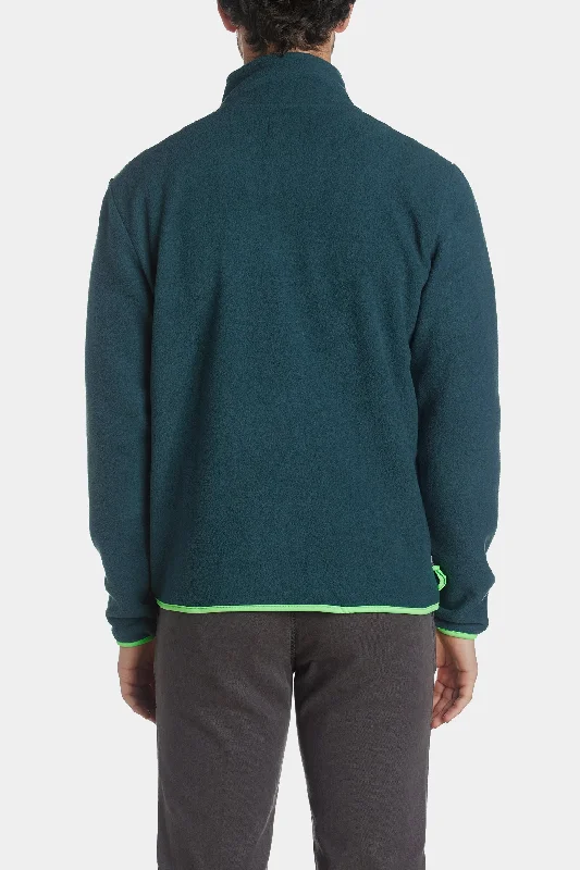 Half Zip Pull-On Sweater