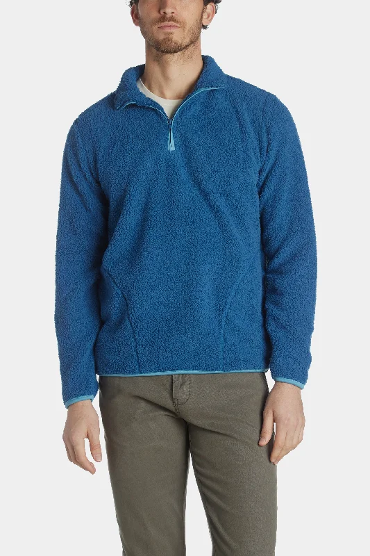 Half Zip Pull-On Sweater