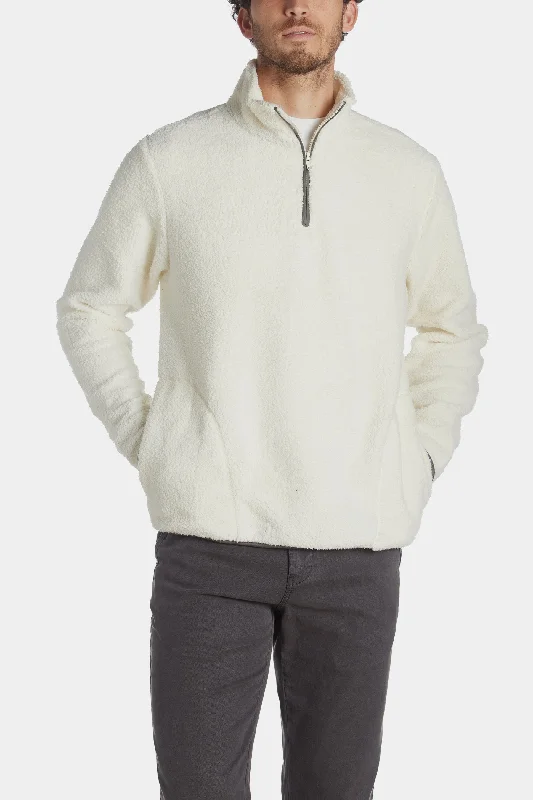 Half Zip Pull-On Sweater