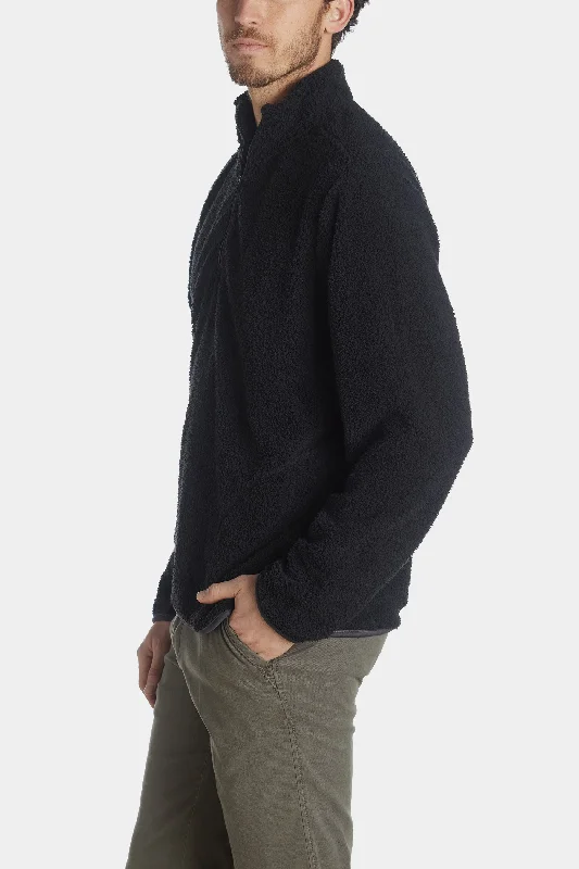 Half Zip Pull-On Sweater