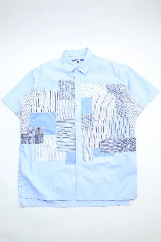 JUNYA WATANABE MAN - MEN'S SHIRT - SAX X SAX MIX - {WM-B016-S24}