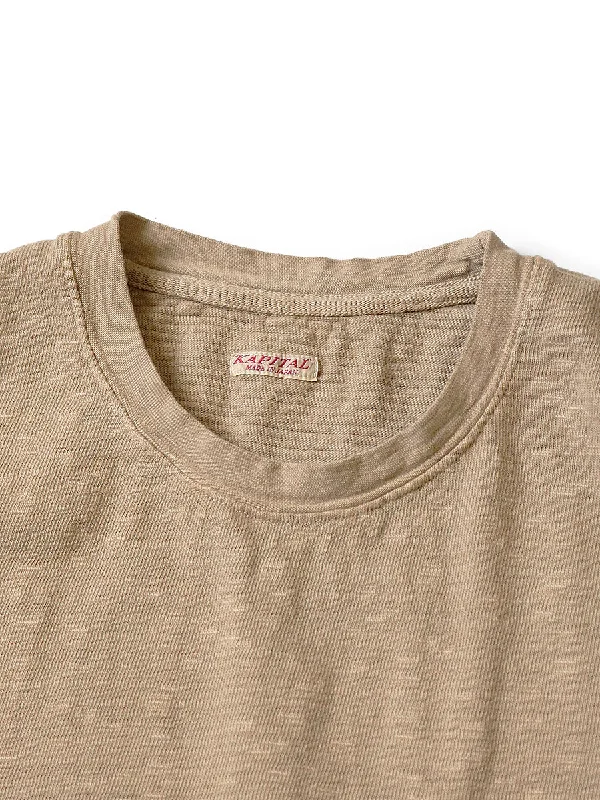 Kapital AMUSE Knit Pocket T - White