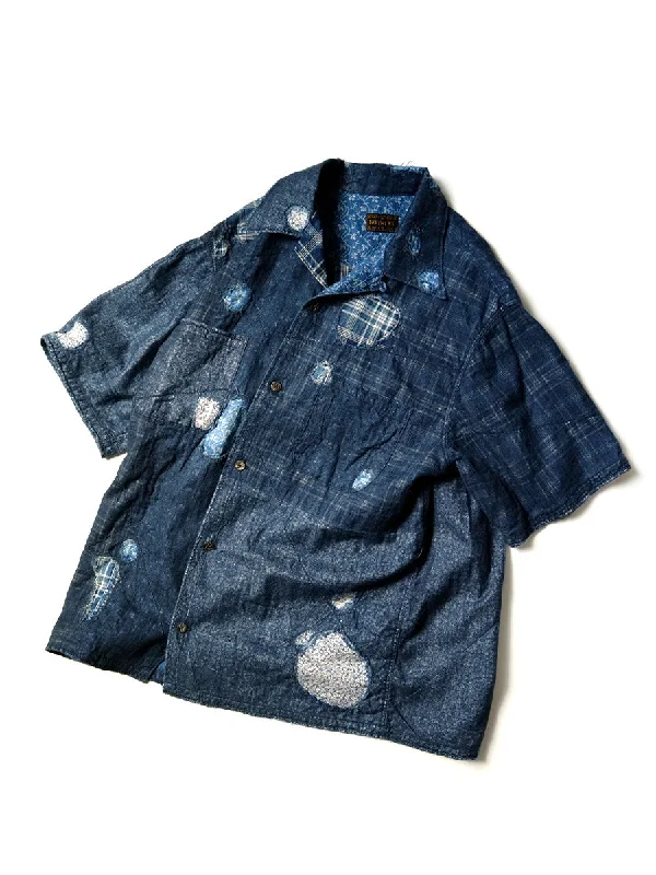 Kapital IDG Patchwork BORO Aloha - Indigo