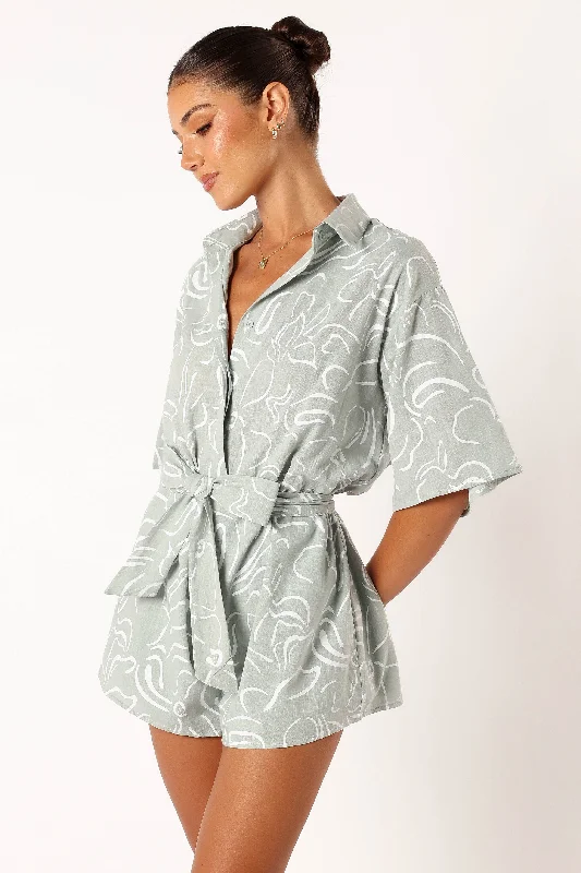 Kellie Romper - Sage