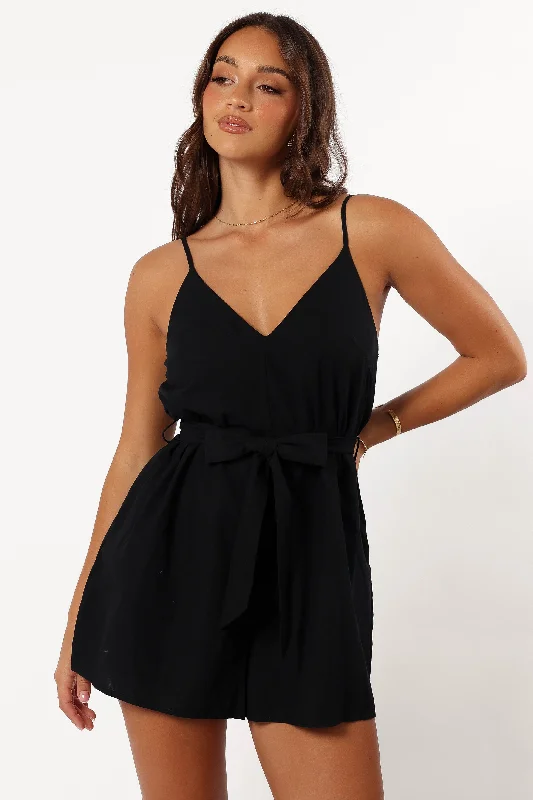 Laddie Romper - Black