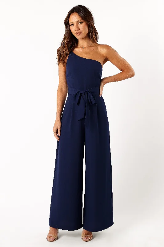 Leyton Jumpsuit - Navy