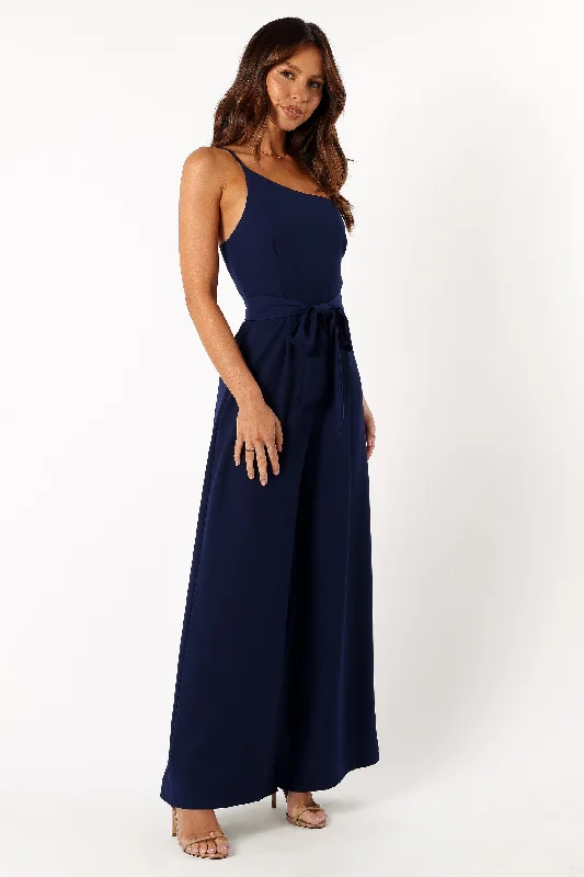 Leyton Jumpsuit - Navy