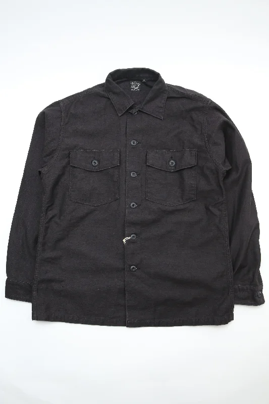 orSlow US Army Fatigue Shirt - Black