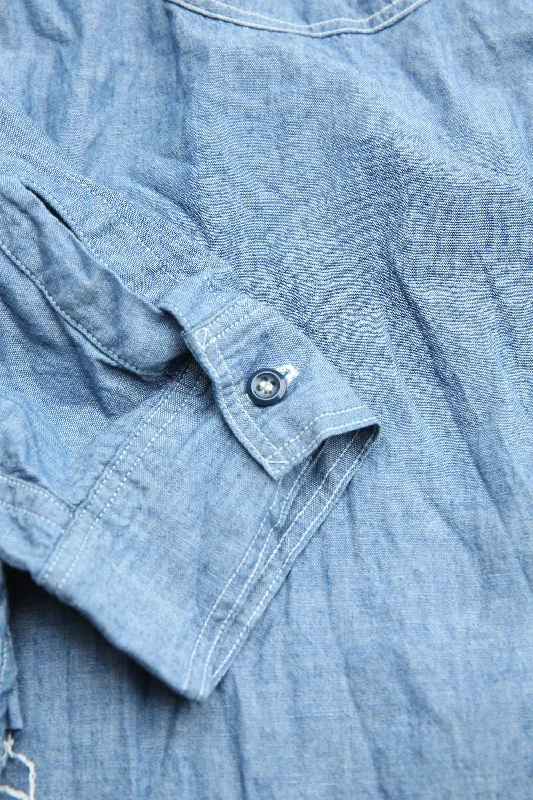 orSlow Vintage Fit Chambray Work Shirt - Chambray