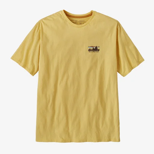 Patagonia Men's '73 Skyline Organic T-Shirt (Milled Yellow)