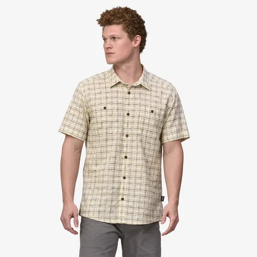 Patagonia Men's Back Step Shirt - Renewal: Birch White