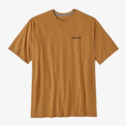 Patagonia Men's P-6 Logo Responsibili-Tee® (P-6 Outline: Golden Caramel)