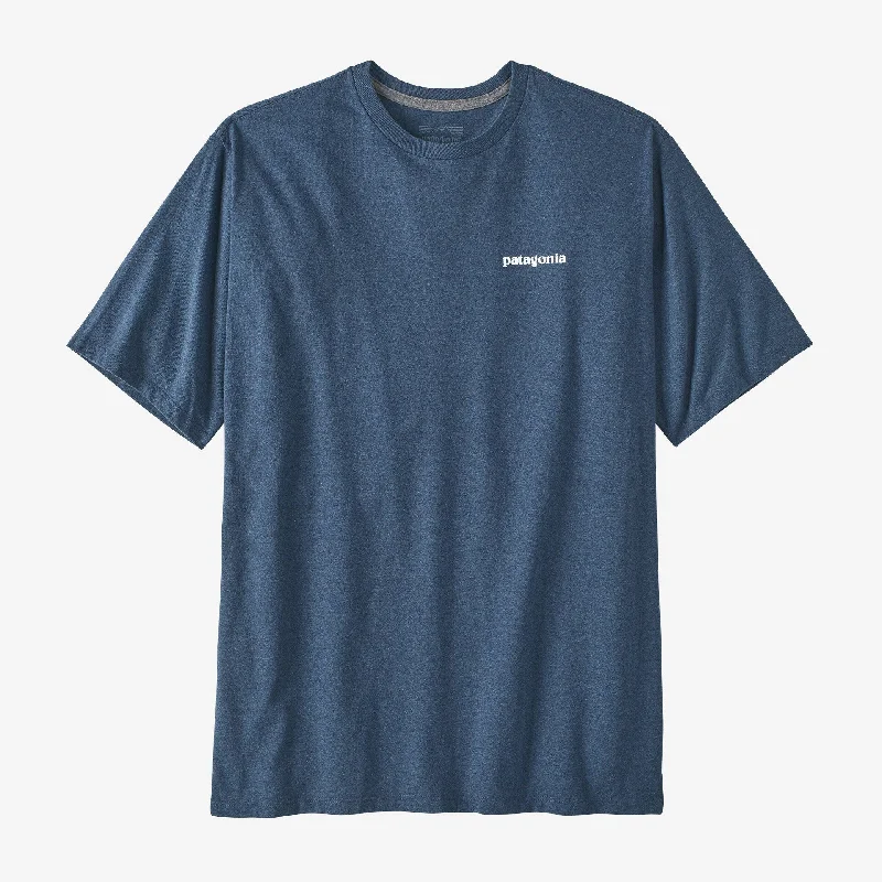 Patagonia Men's P-6 Logo Responsibili-Tee® (Utility Blue)