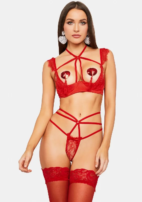 Perfect Match Demi Cup Bra Set