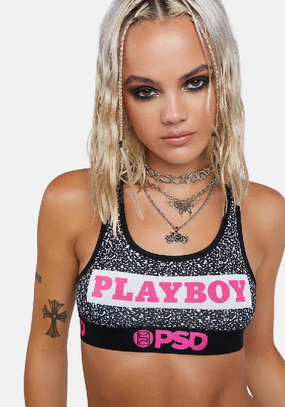 Playboy Static Sports Bra