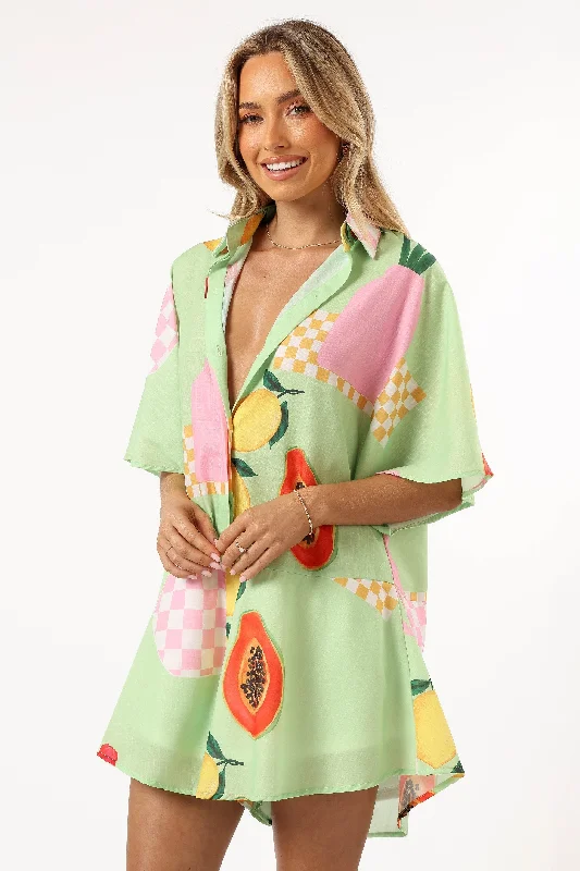 Sebastian Romper - Green Papaya