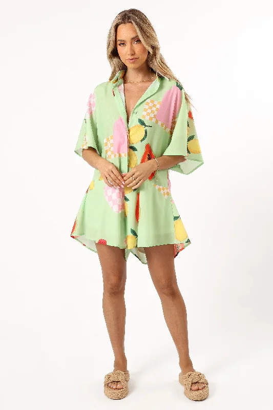 Sebastian Romper - Green Papaya