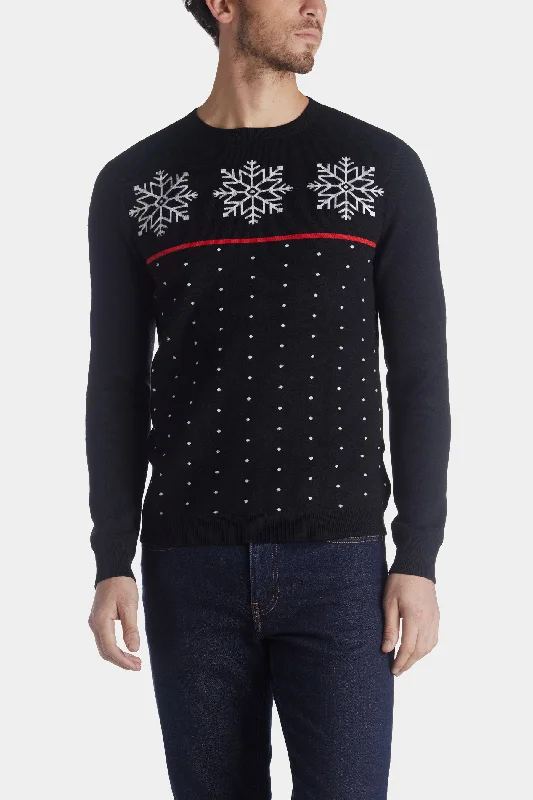 Snowflake Crew Sweater