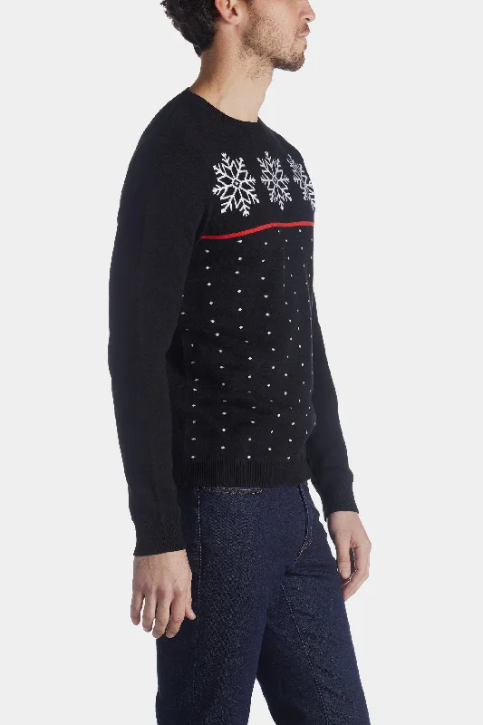 Snowflake Crew Sweater