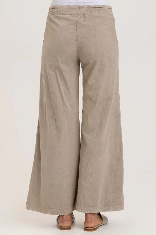 Terraced Wide Leg Pant