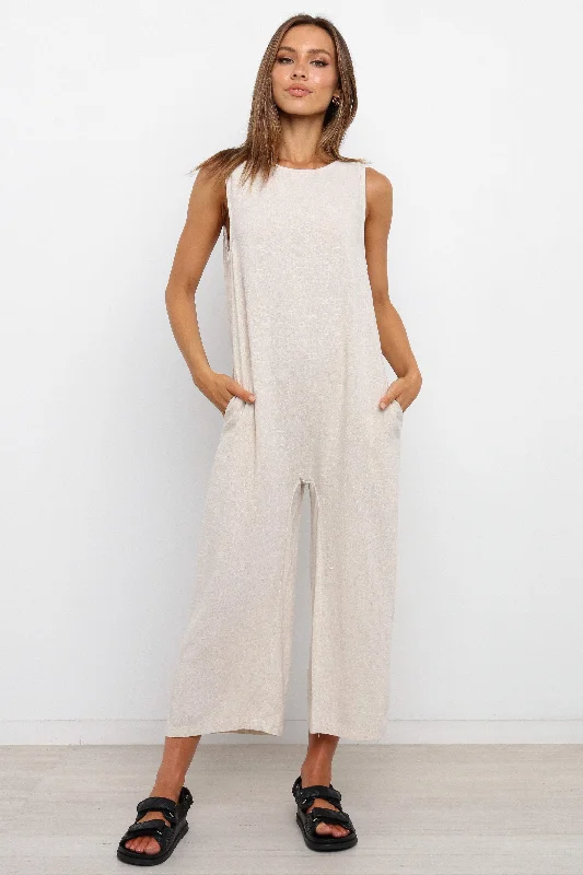 Yardlee Jumpsuit - Beige