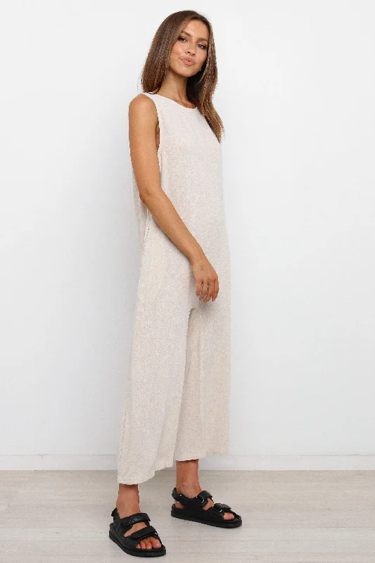 Yardlee Jumpsuit - Beige