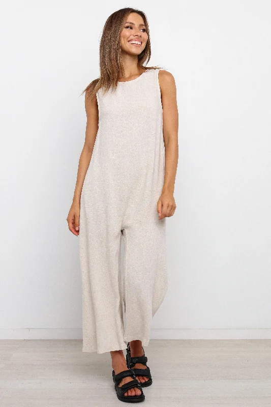 Yardlee Jumpsuit - Beige