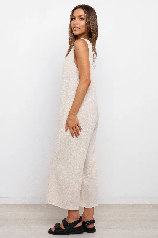 Yardlee Jumpsuit - Beige